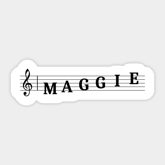 Name Maggie Sticker by gulden